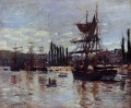 Bateaux à Rouen Claude Monet
